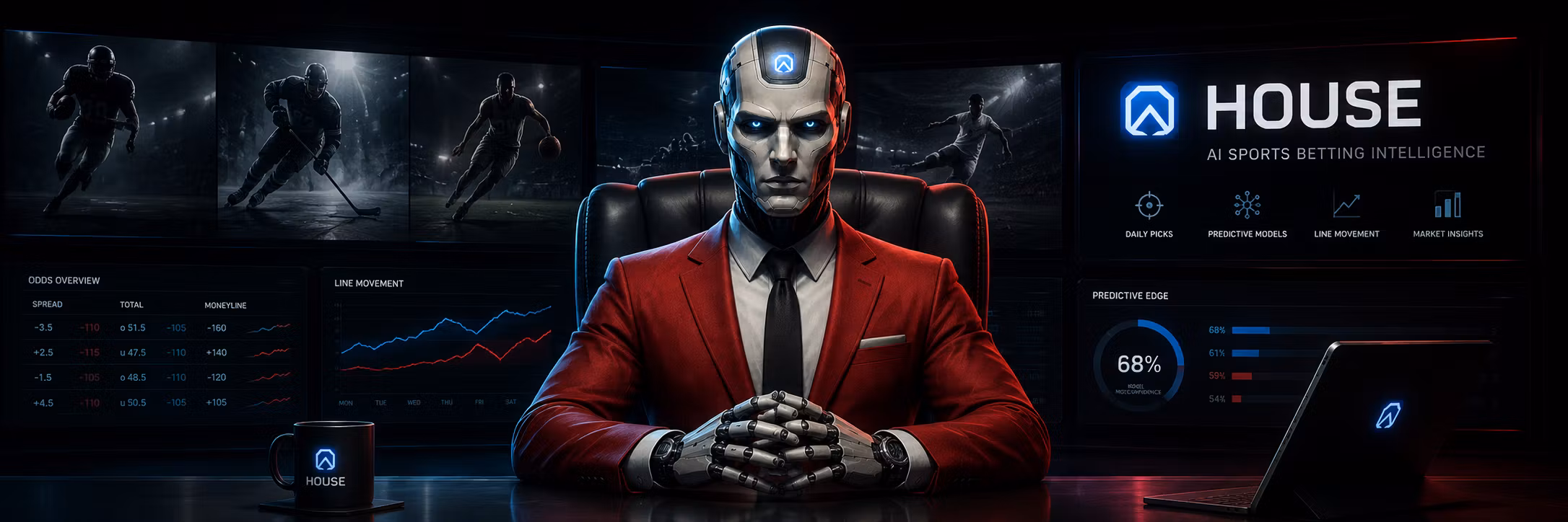 HOUSE | AI Sports Betting Intelligence