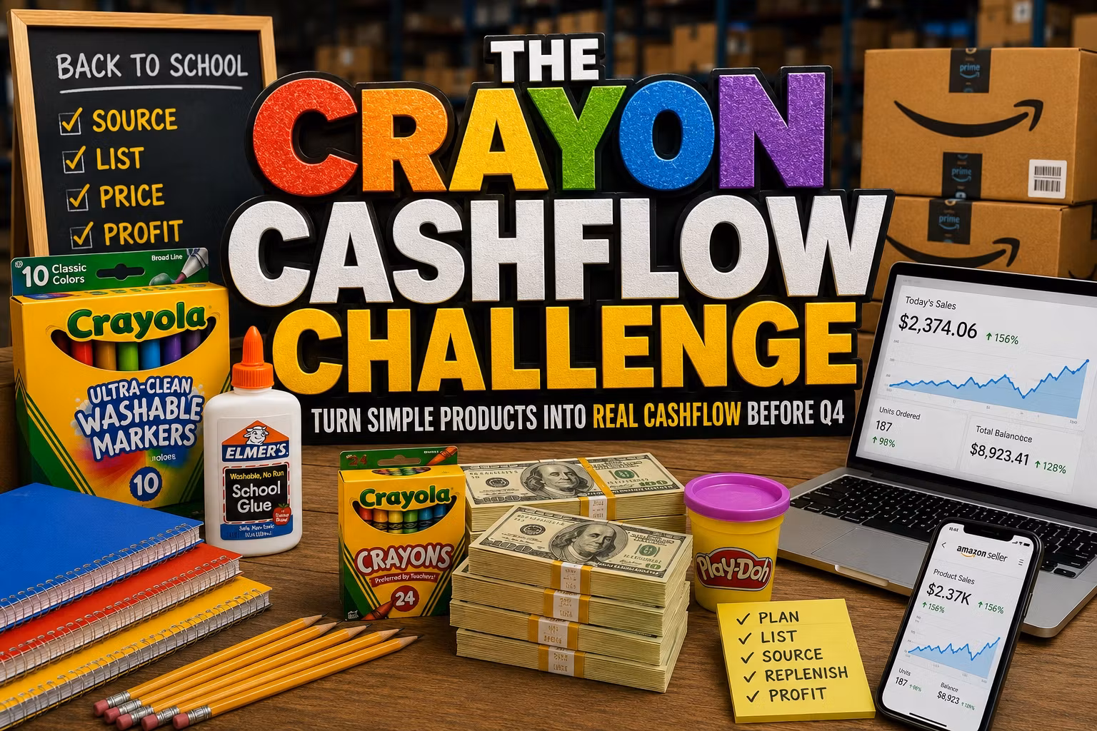 The Crayon Cashflow Challenge