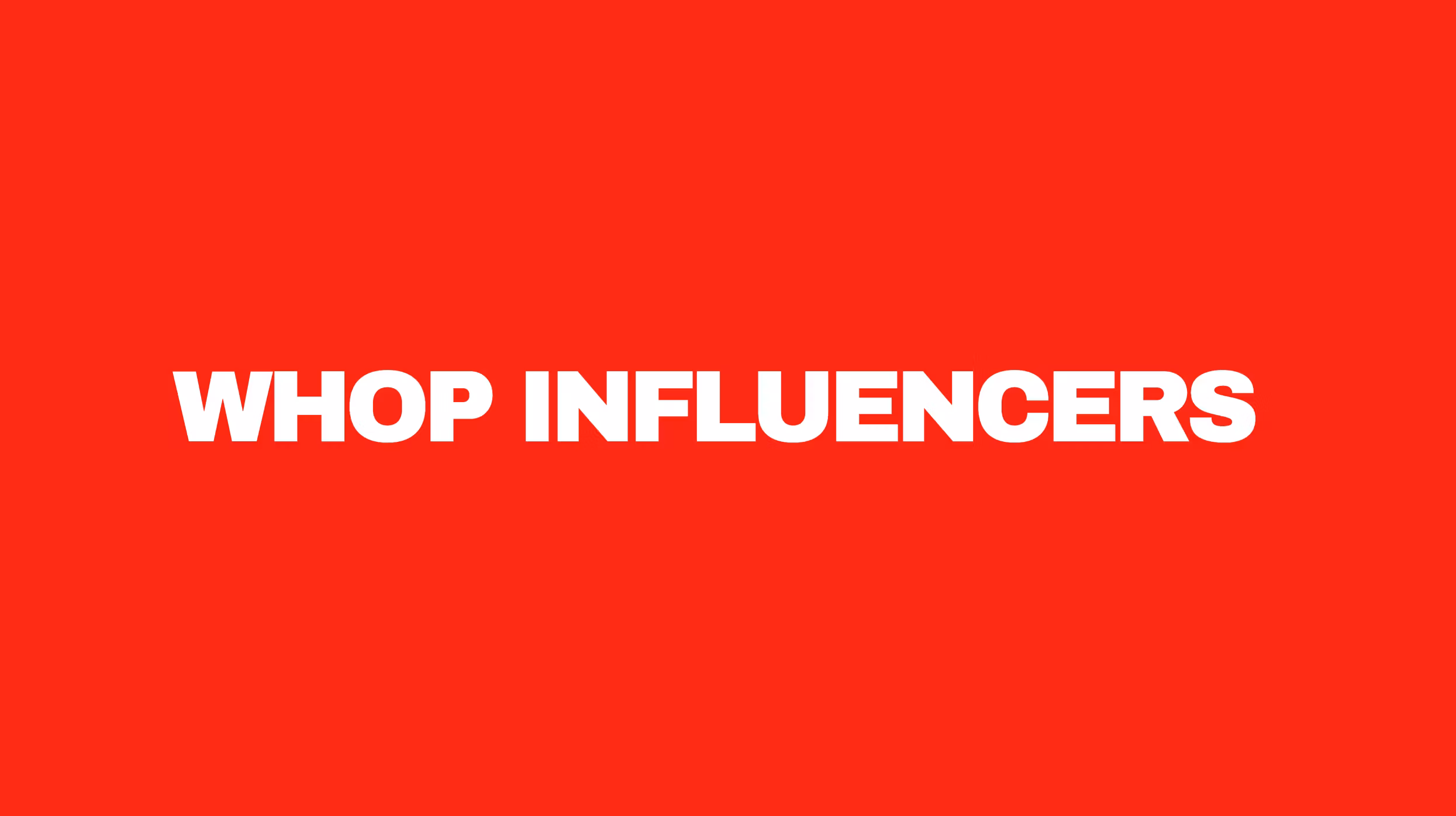 Whop Influencers