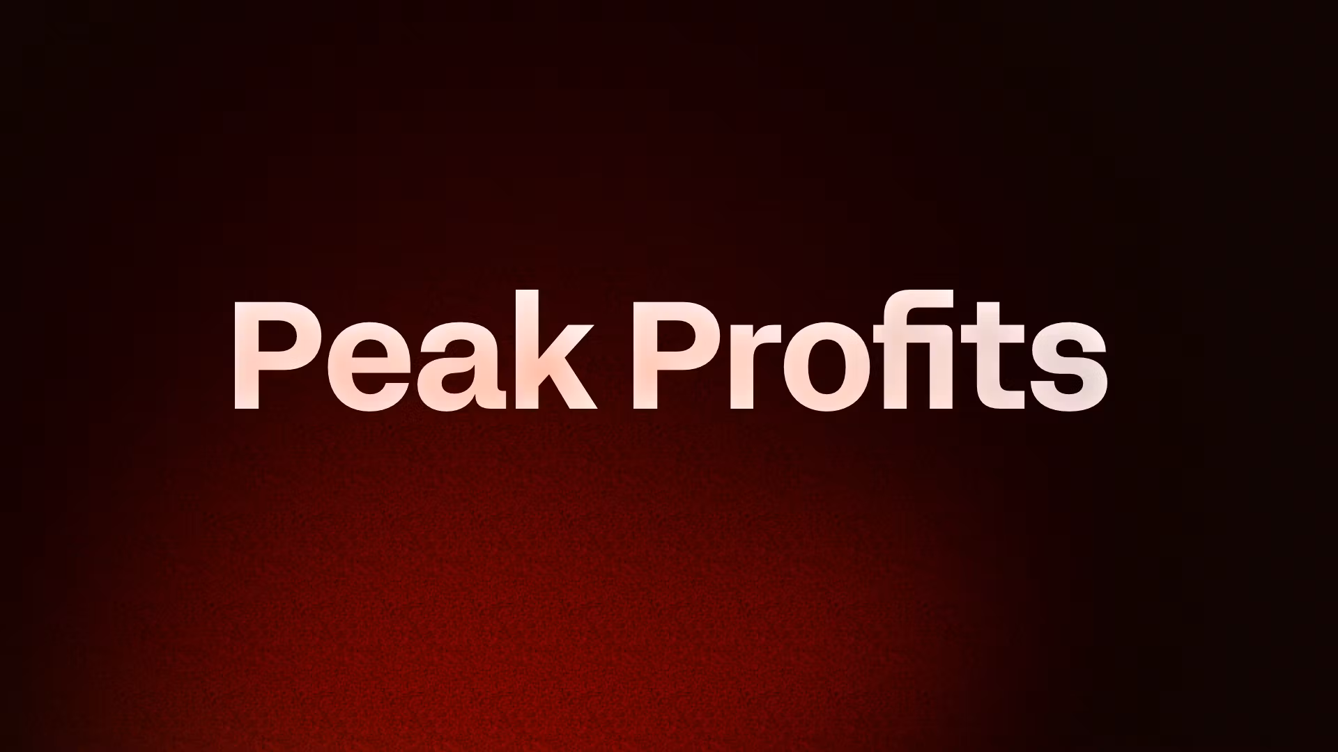 Peak Profits
