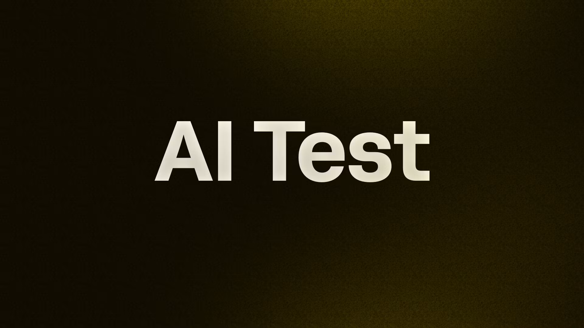AI Test