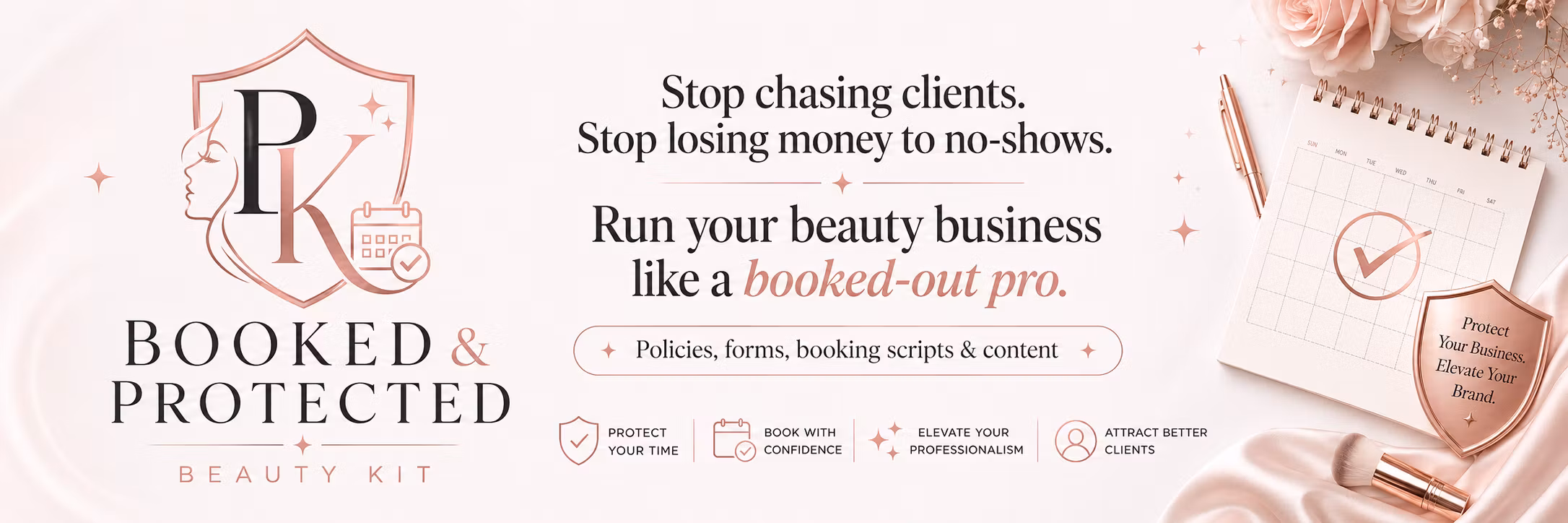 Booked & Protected Beauty Kit
