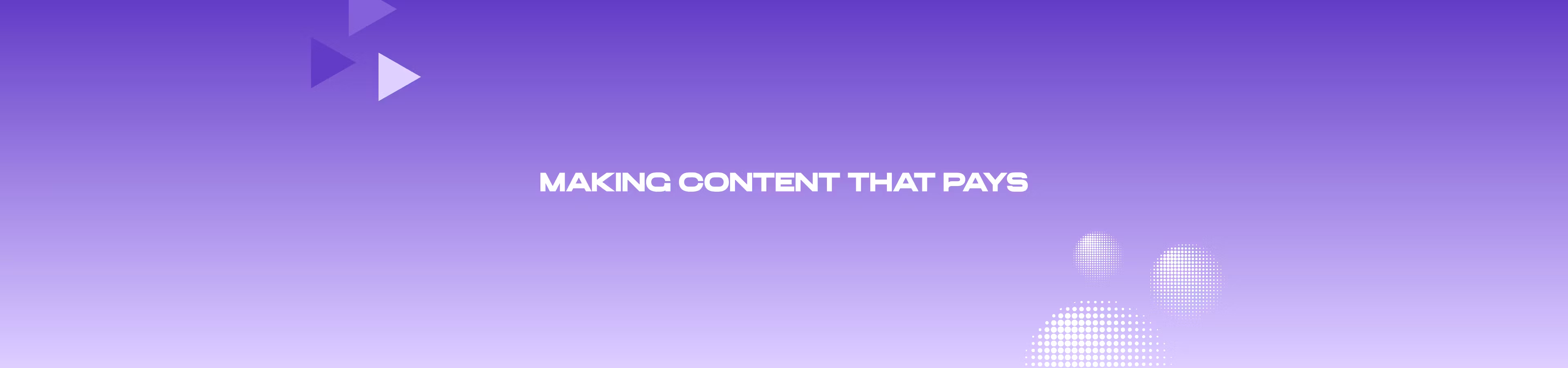User Generated Motion