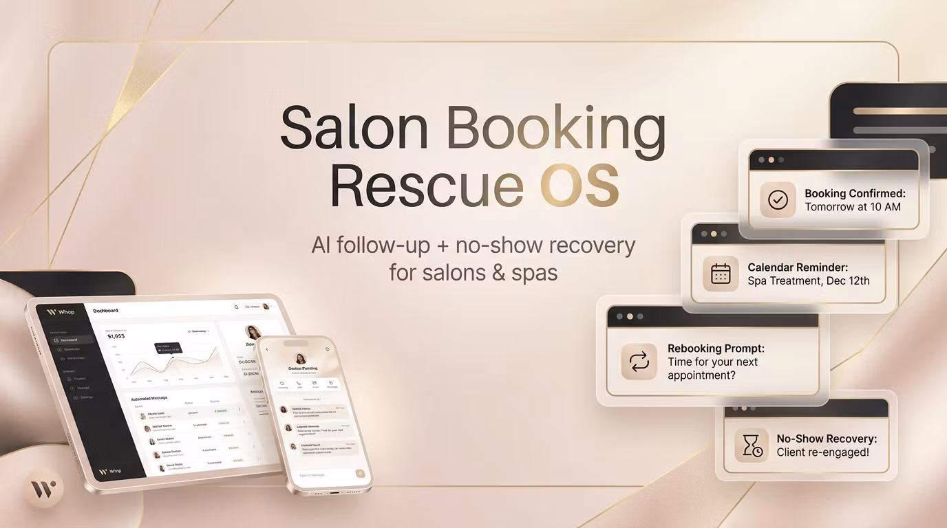 Salon Booking Rescue OS