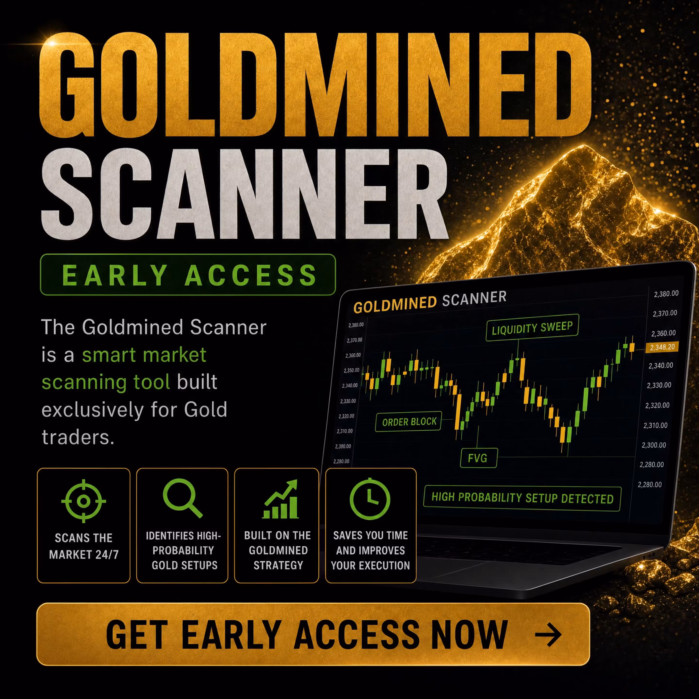 Goldmined Scanner 