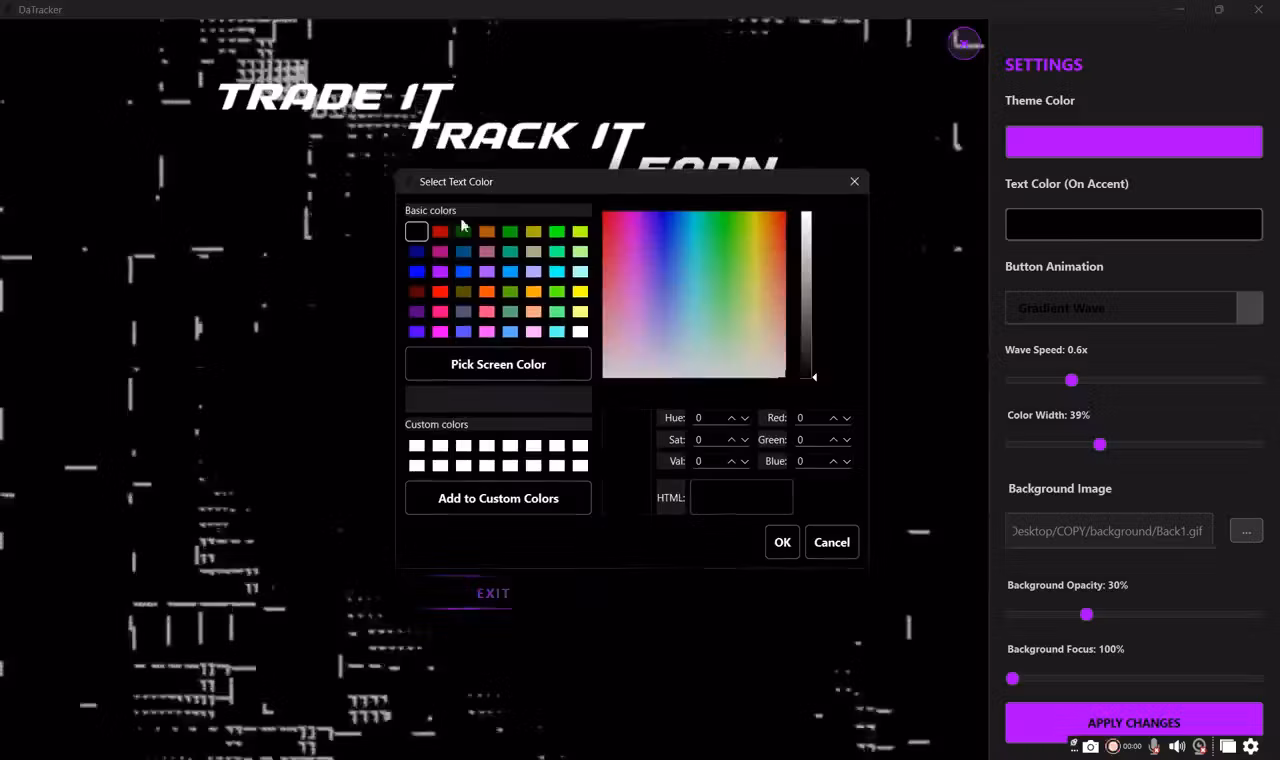 DaTracker - APP