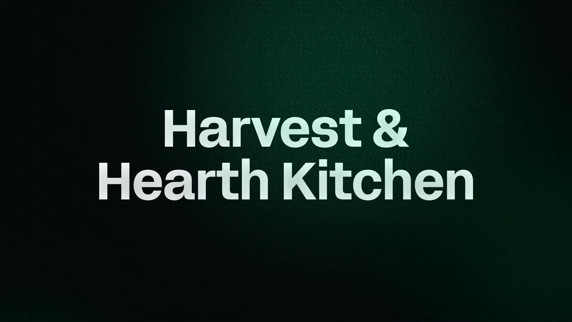 Harvest & Hearth Kitchen