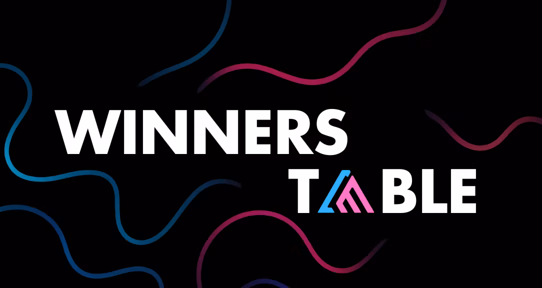WINNERS TABLE