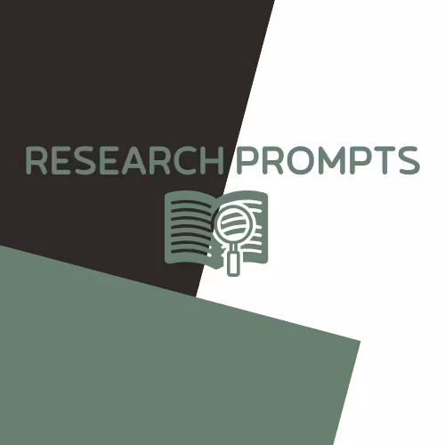 100 Research Paper Prompts