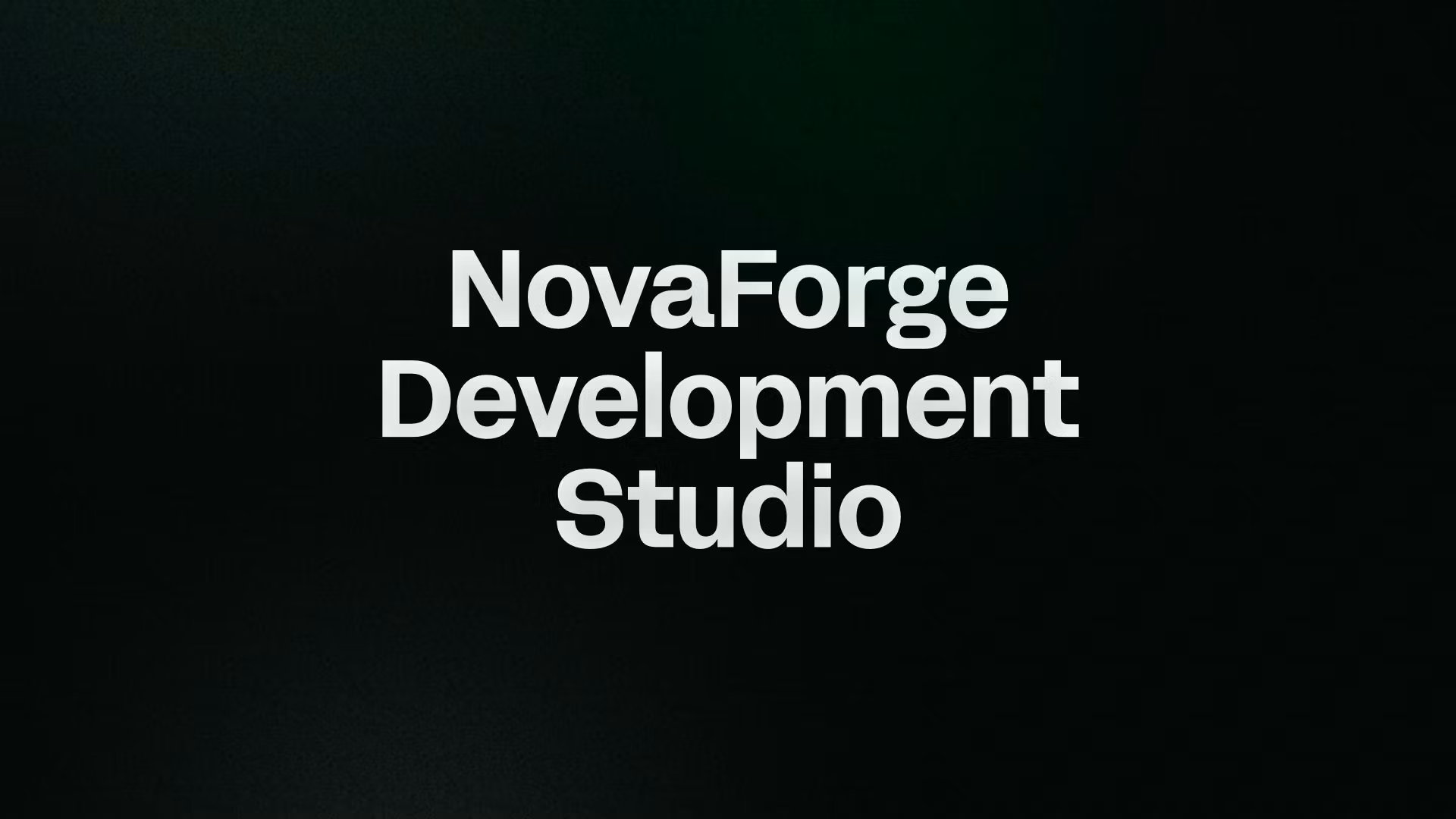 NovaForge Development Studio