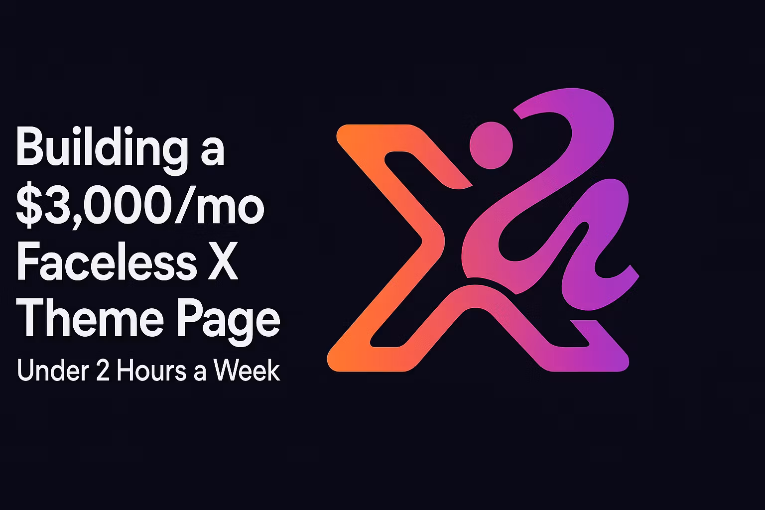 Build Profitable Faceless X Theme Pages