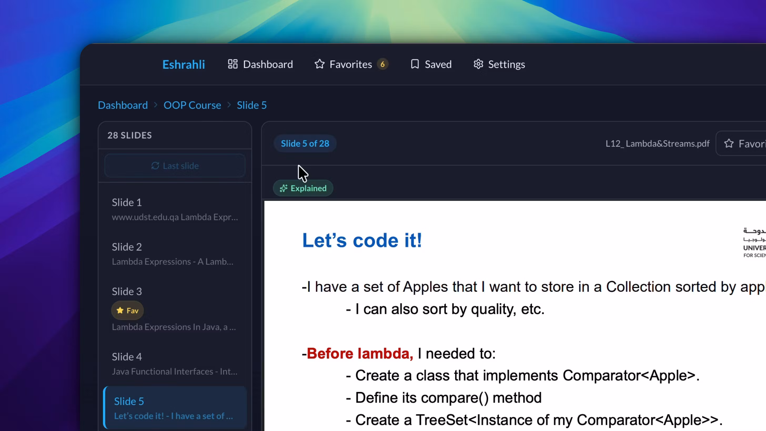 100+ Slides - Eshrahli AI