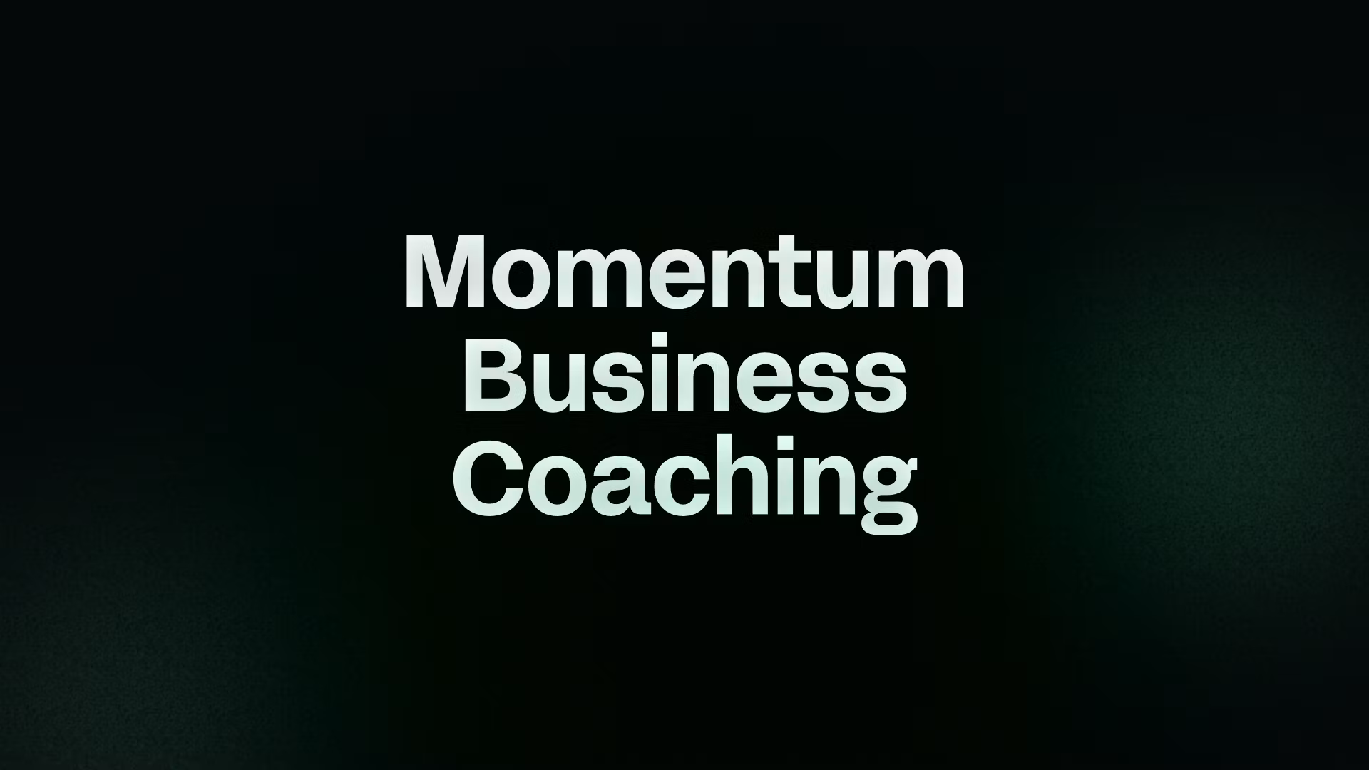 Momentum Business Coaching