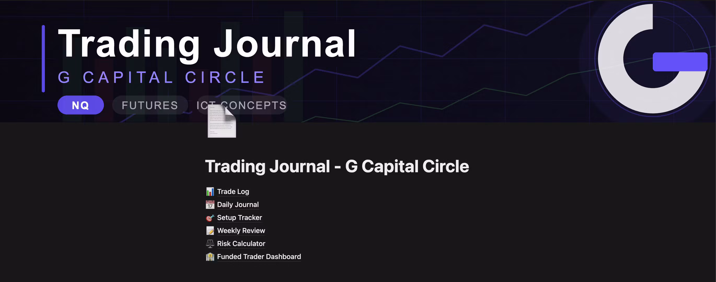 Trading Journal — Notion Template