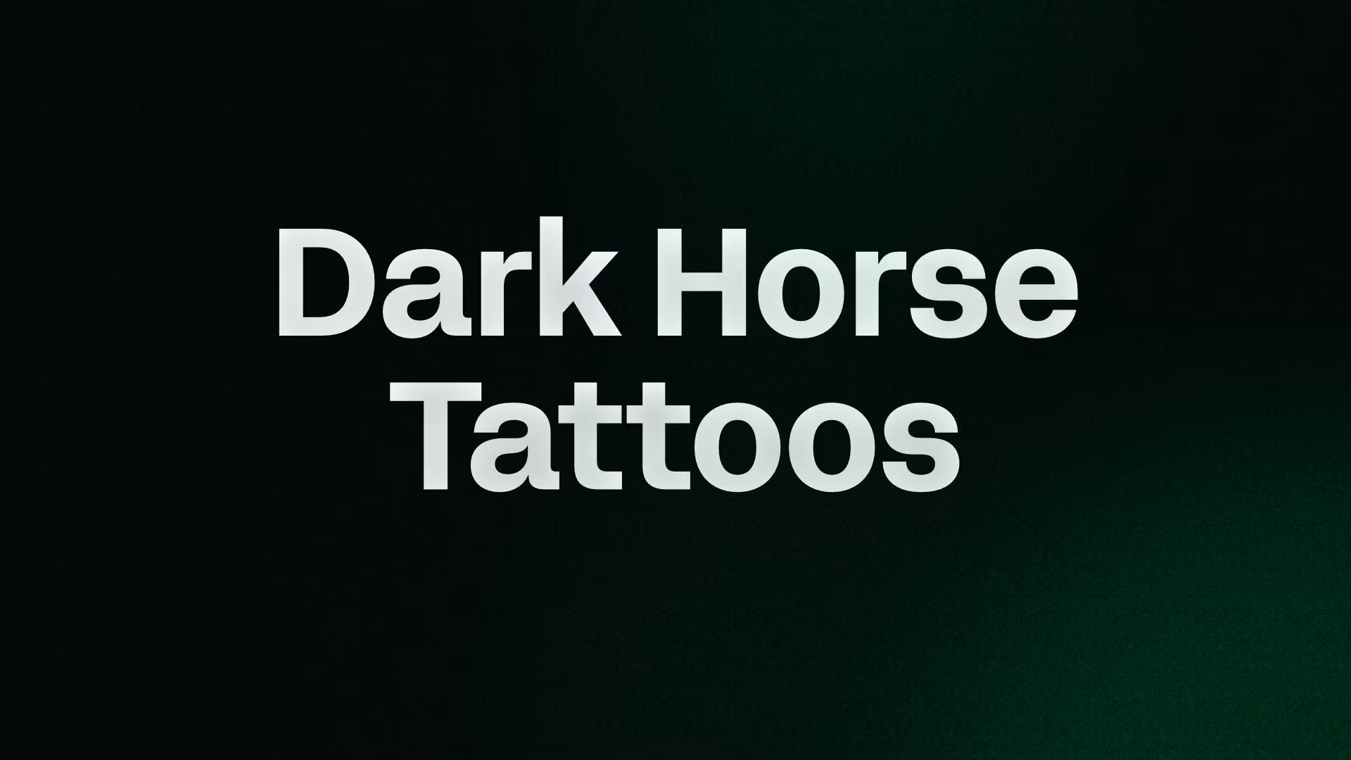 Dark Horse Tattoos