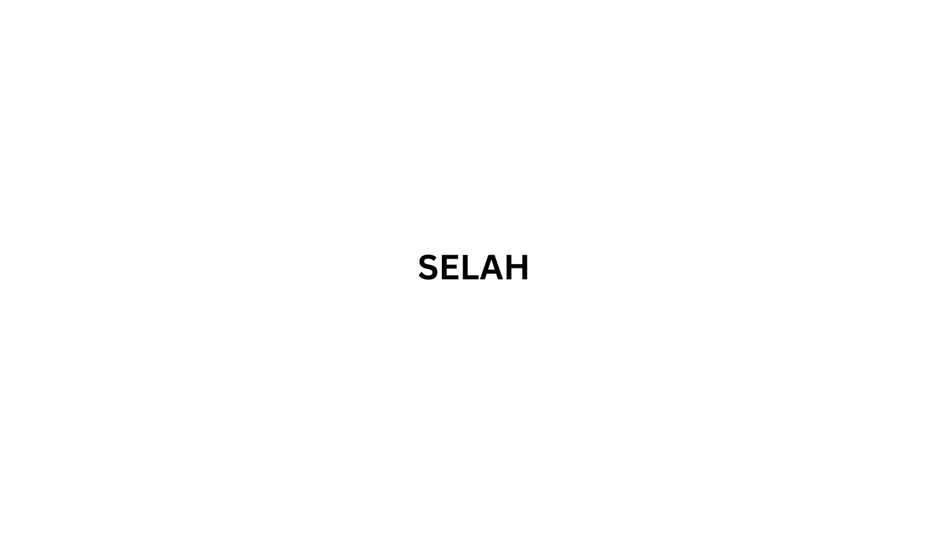 SELAH.