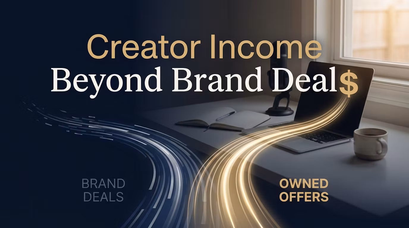 Content Creating Income Beyond Brand Deals 