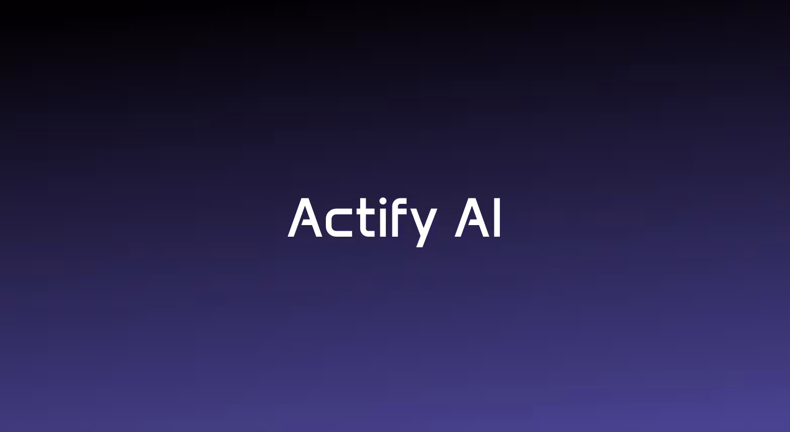 Actify AI
