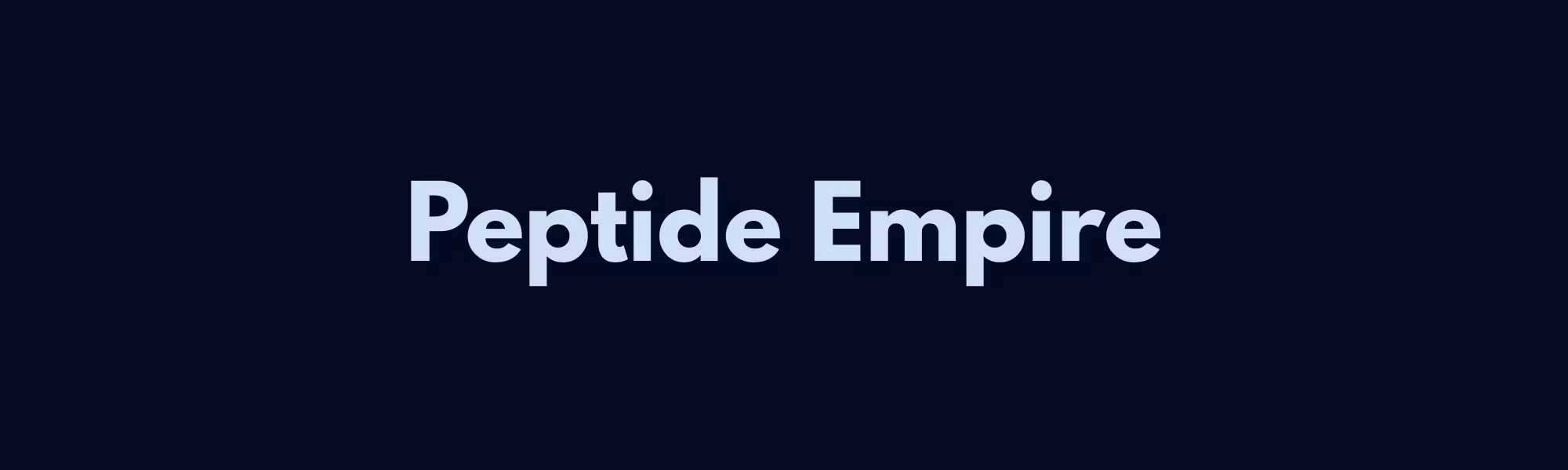Peptide Empire