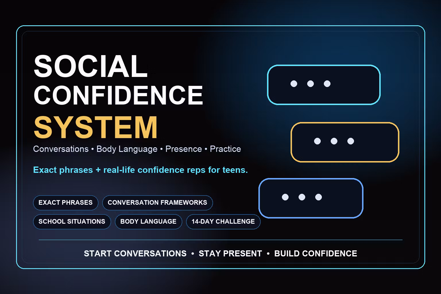 Social Confidence System