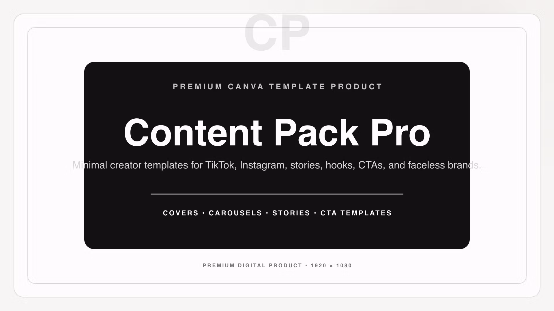 Content Pack Pro