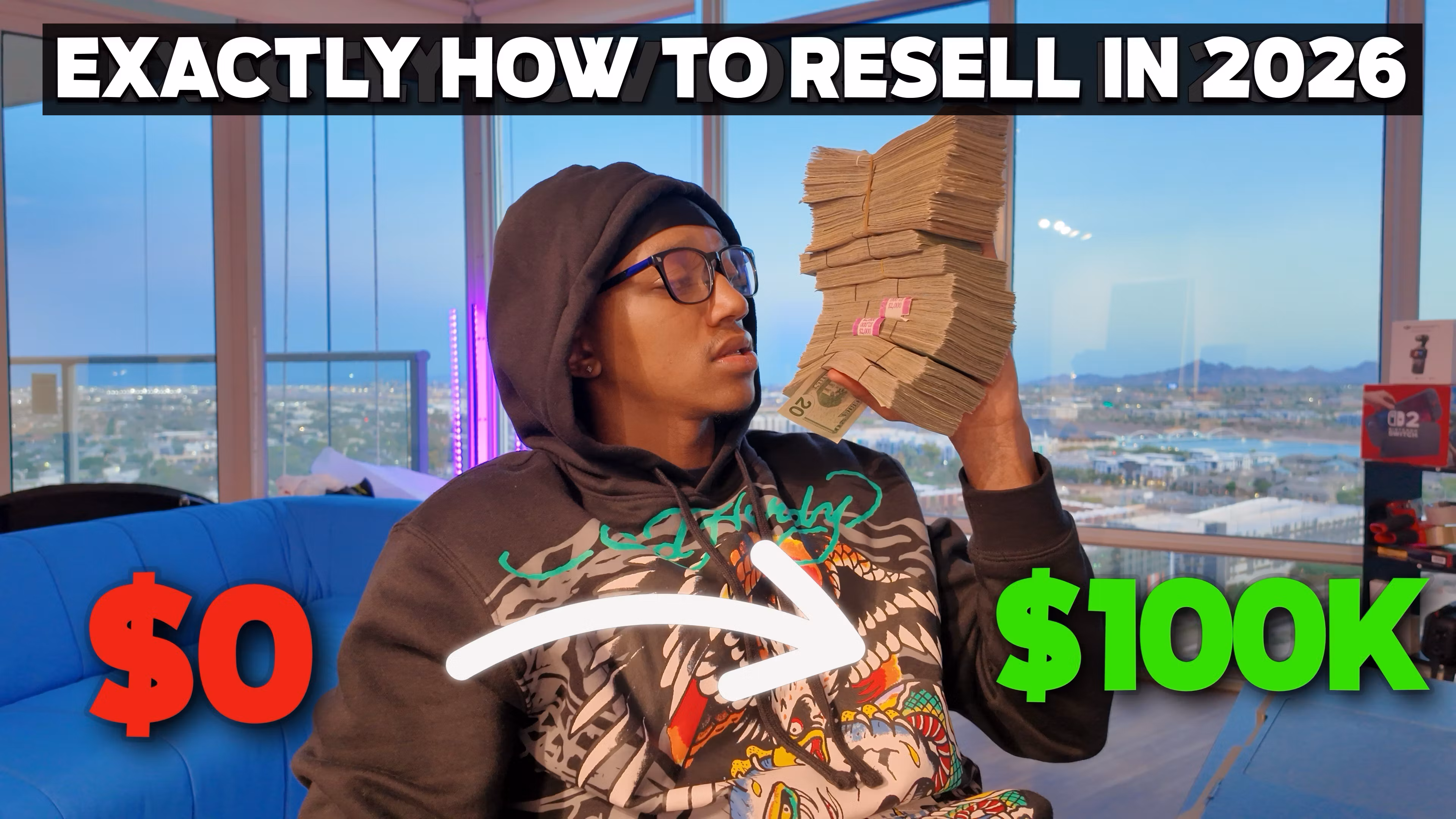 $0 ➡️ $100K With Reselling