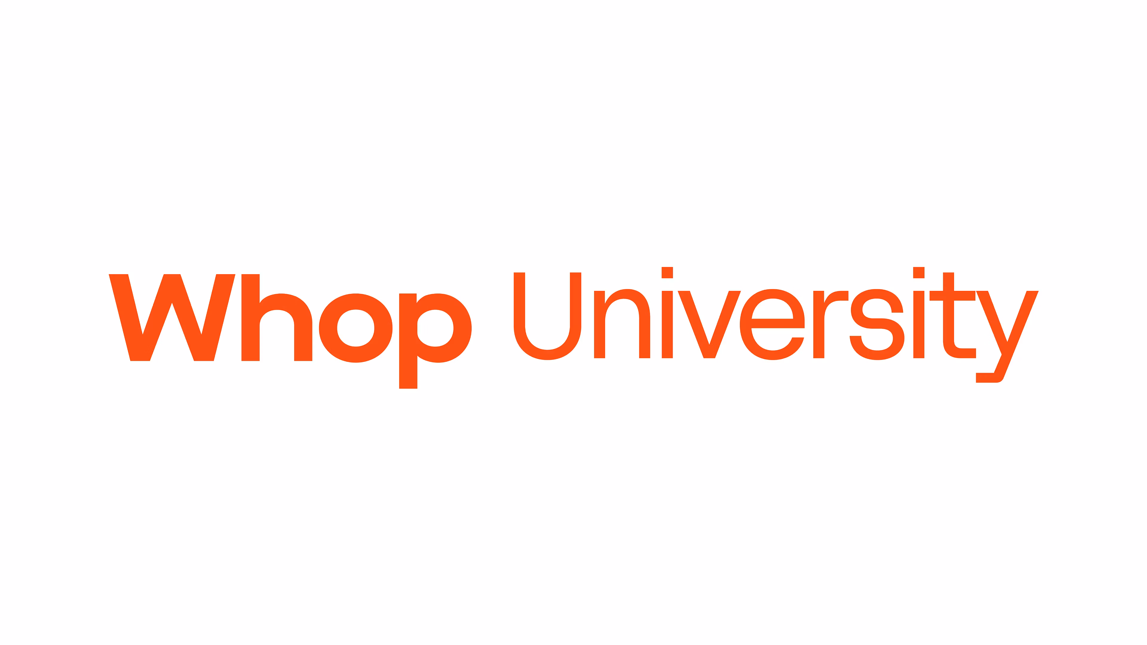 Whop University