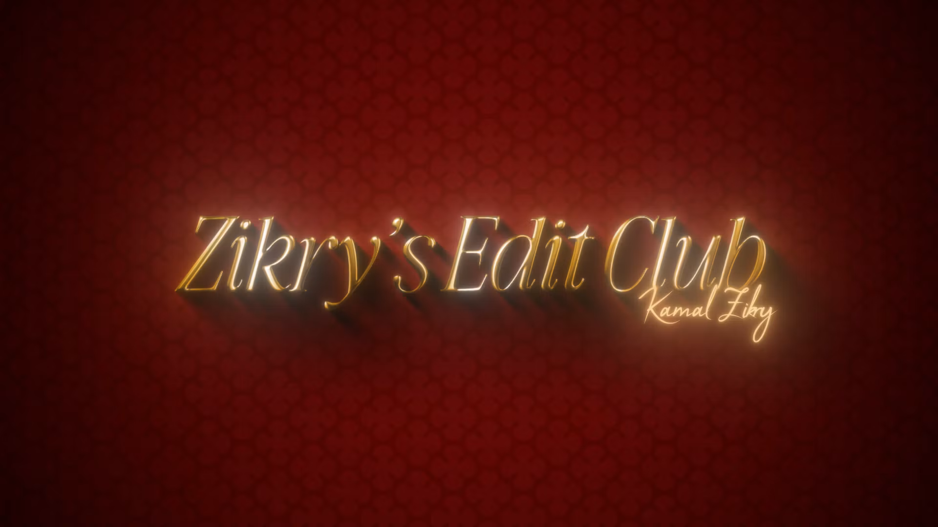 Zikry's Edit Club