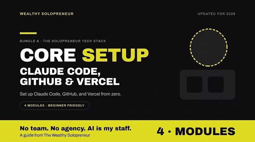 Solopreneur Tech Stack