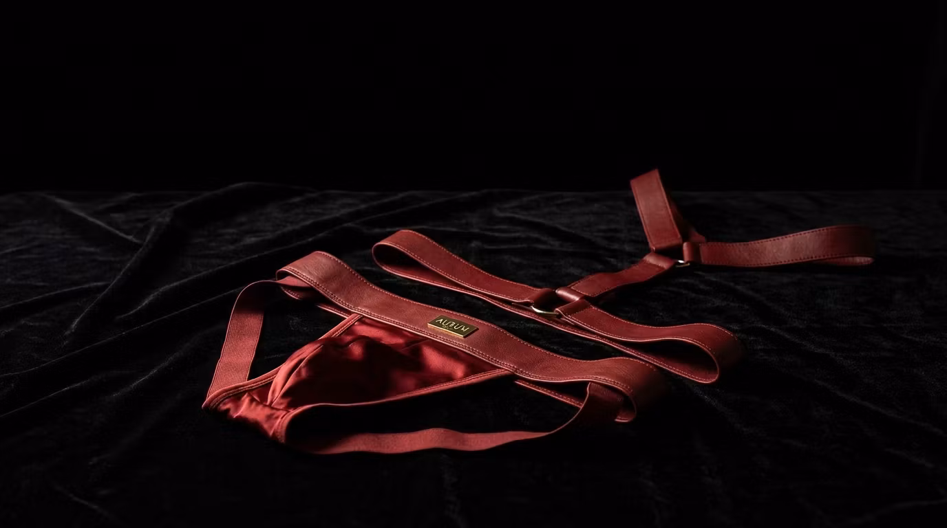 Candyred Jockstrap + Harness Set