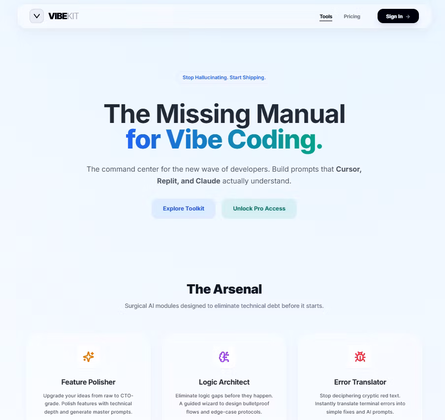 Vibe App Kit