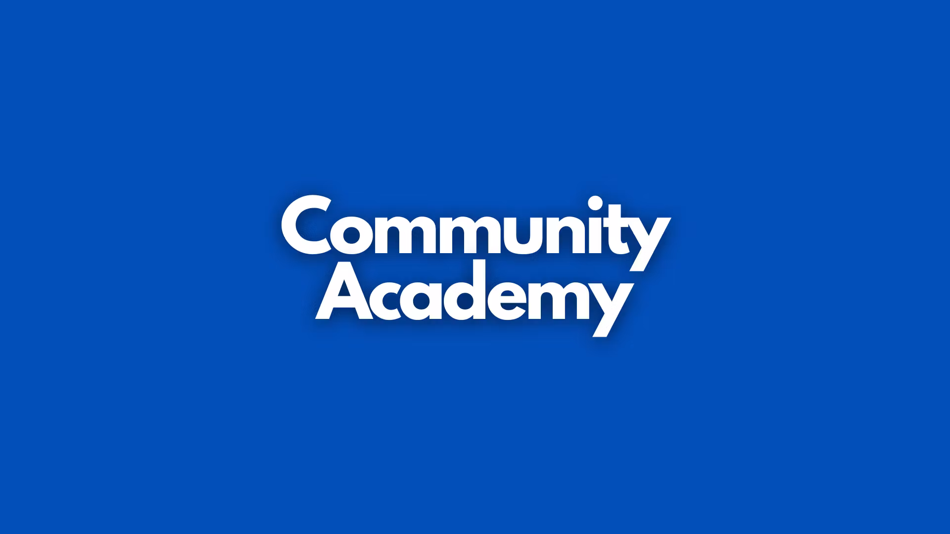Community Academy