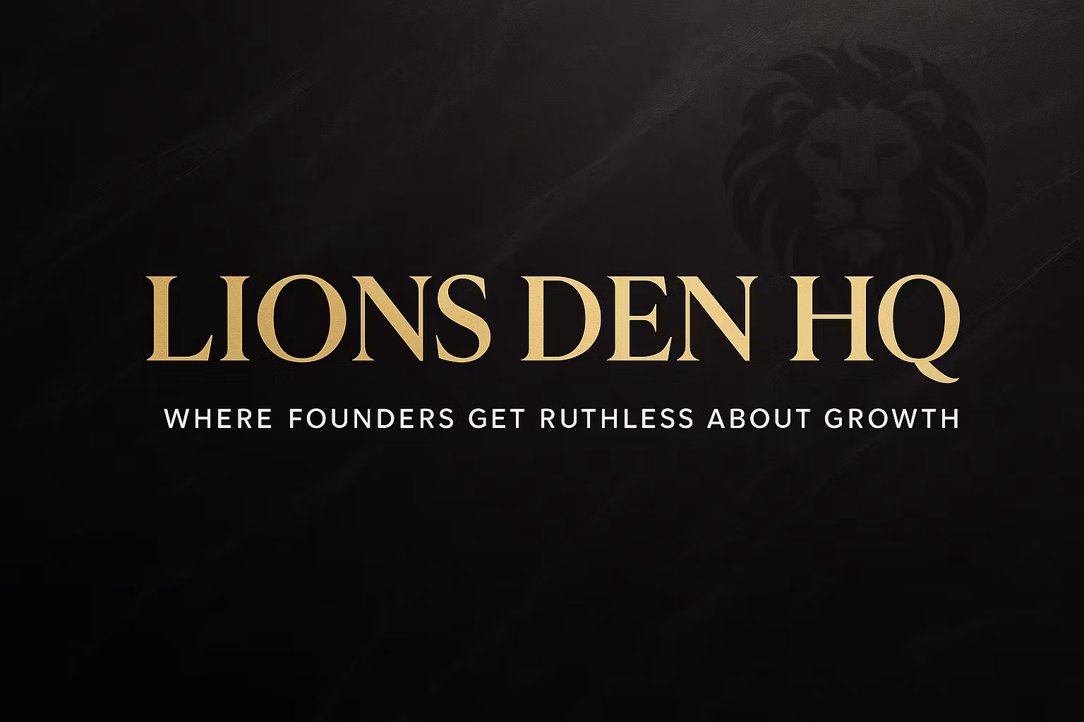 Lions Den