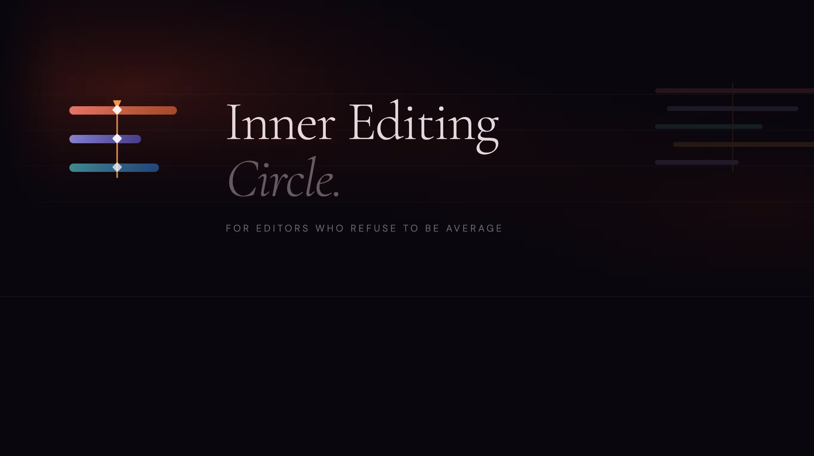 Inner Editing Circle