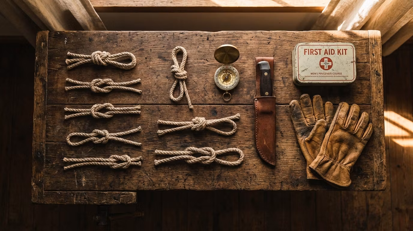 Basic Man Skills — The Complete Course