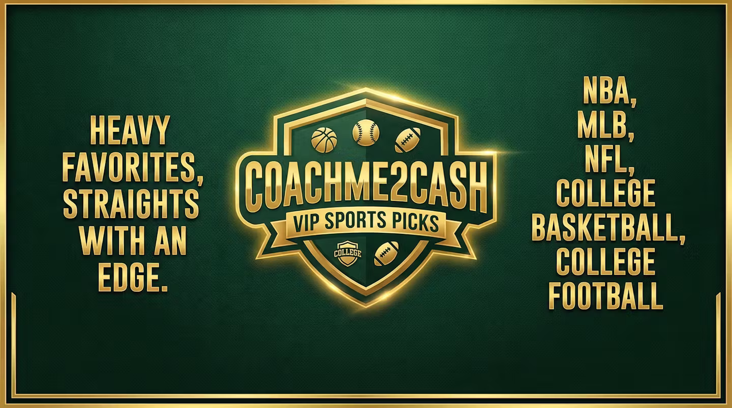Coach's VIP Sports Pick Alerts