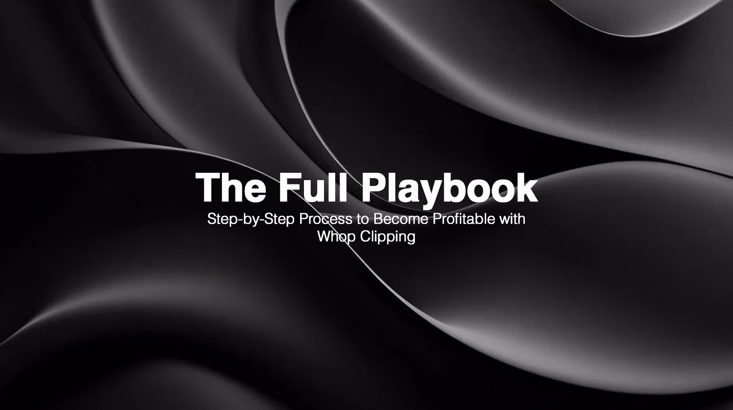 The Full Playbook