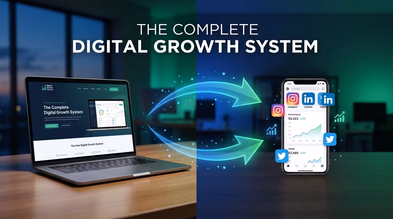 Web + Social Growth System