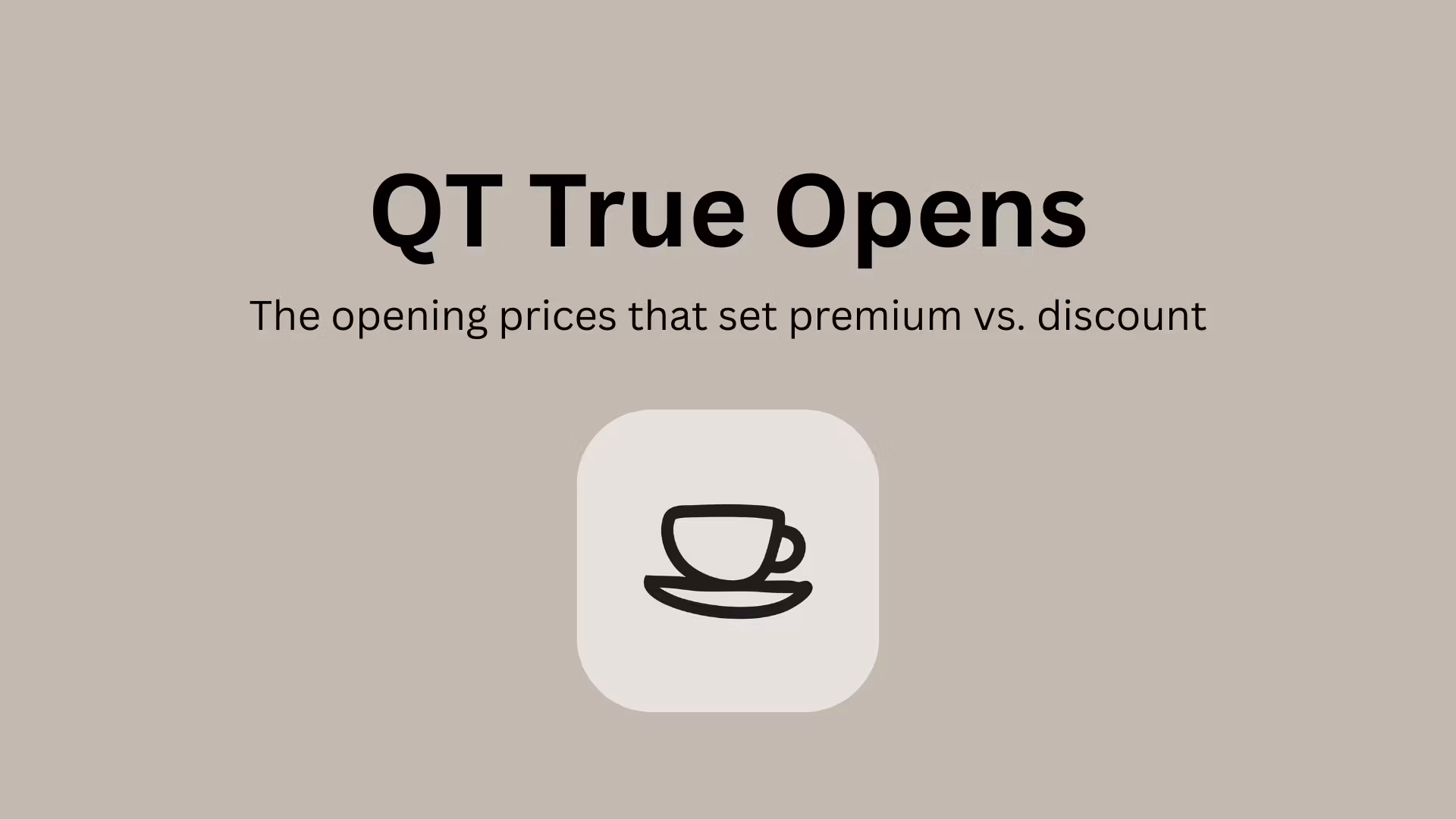 Daye's QT True Open