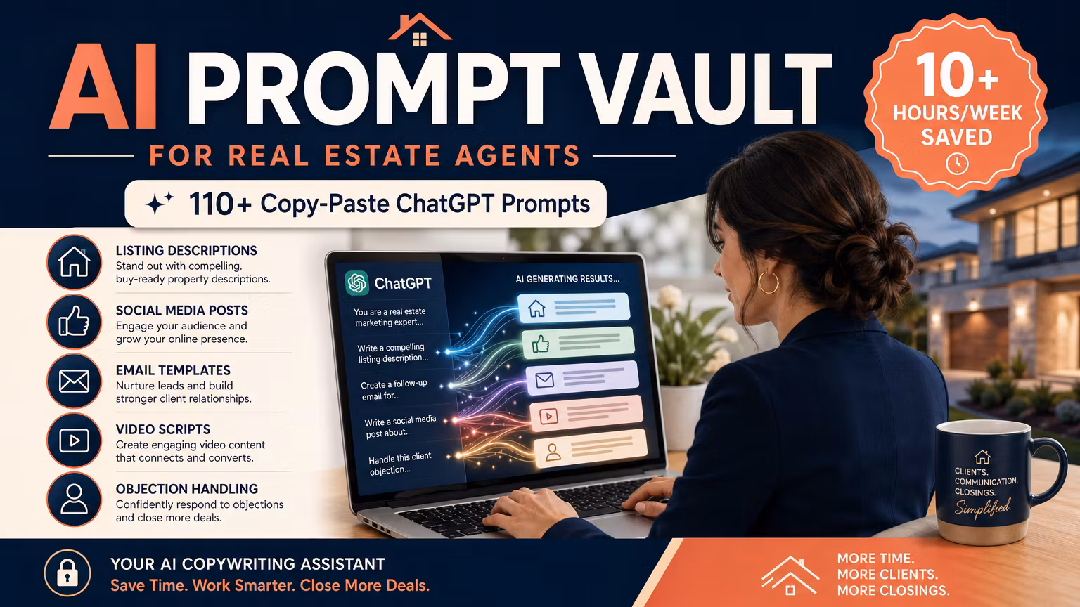 AI Prompt Vault for Real Estate Agents.
