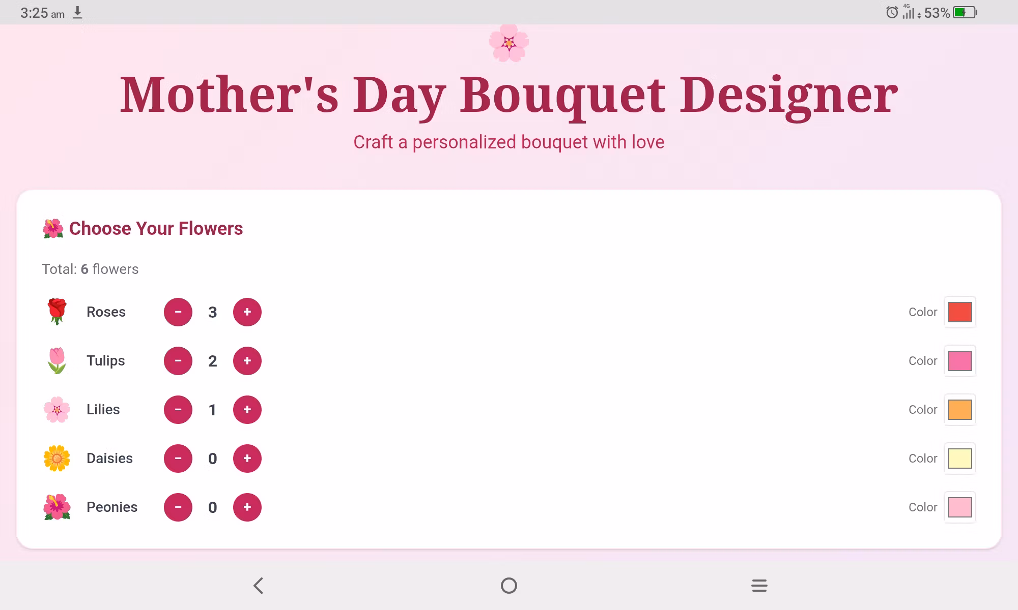 Mother's Day Boutique designer app 