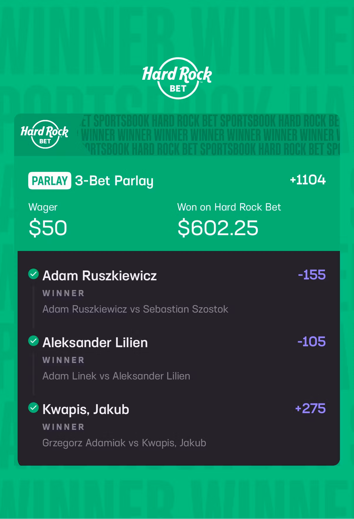 BFTS: YEARLY WINS