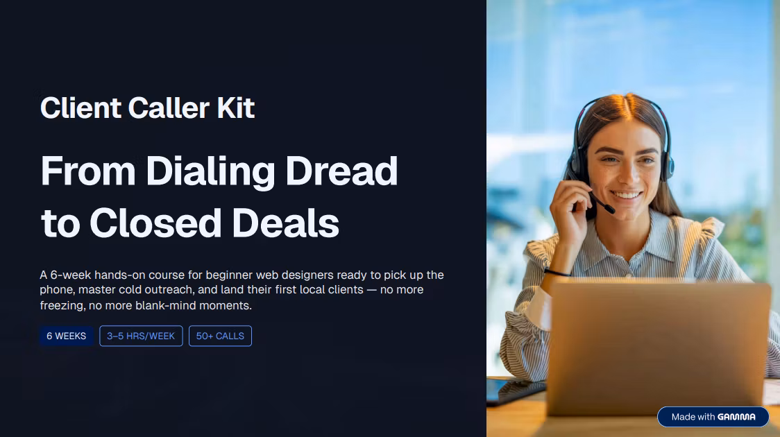 The Client Call Blueprint