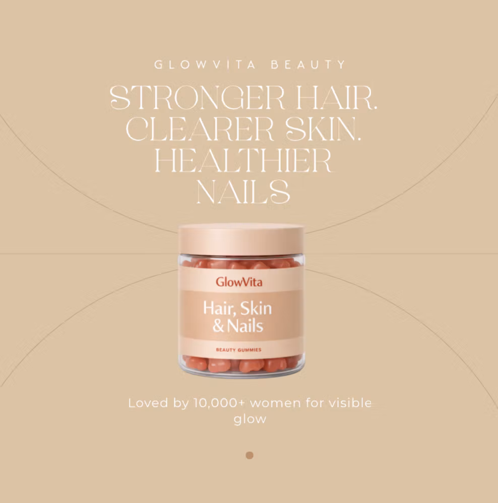 GlowVita – Beauty Gummies for Hair, Skin
