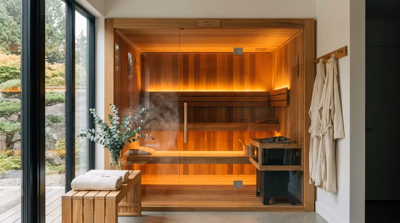 Indoor Home Saunas