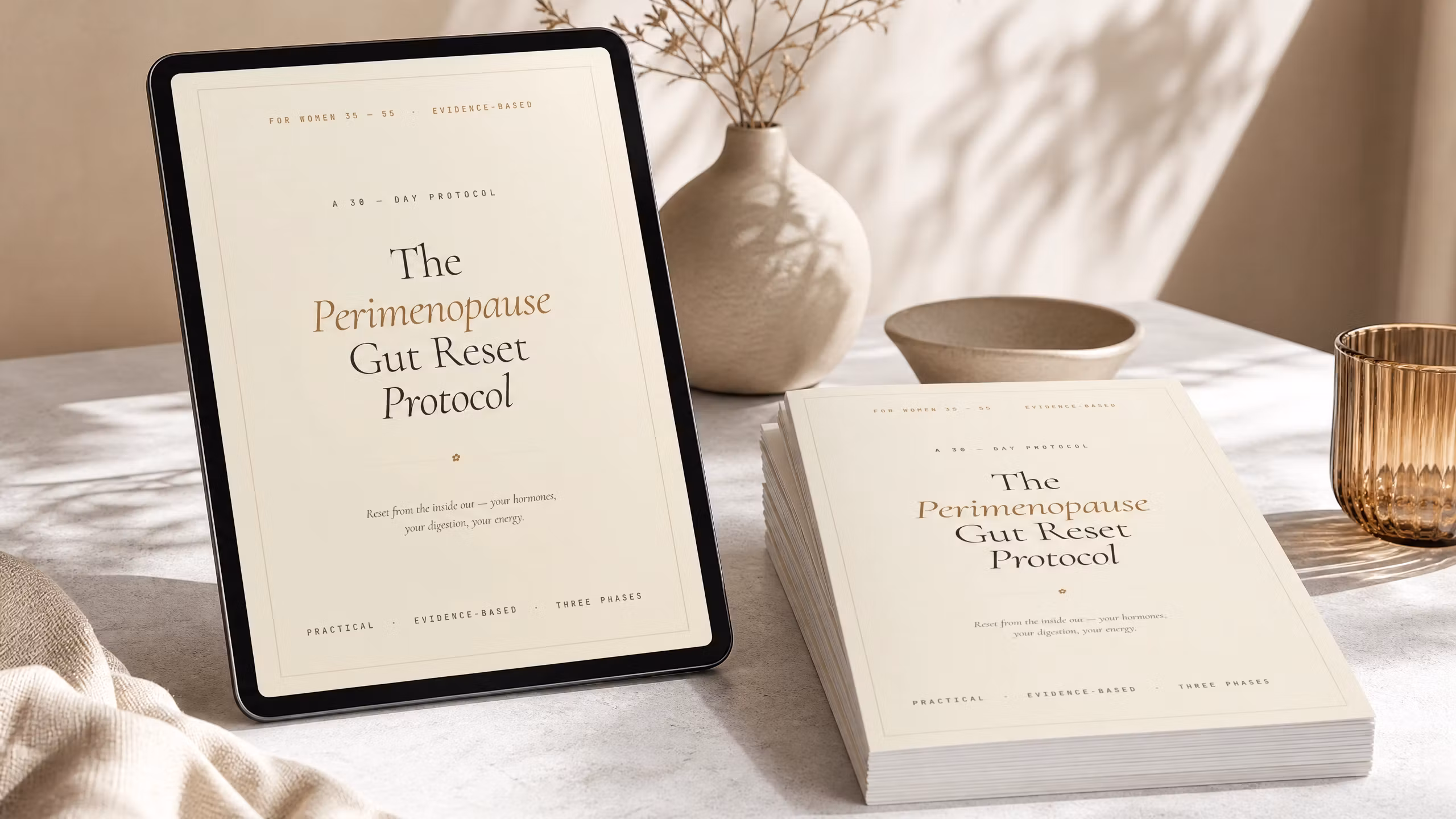 Perimenopause Gut Reset — Restore Your Hormones & Digestion in 30 Days