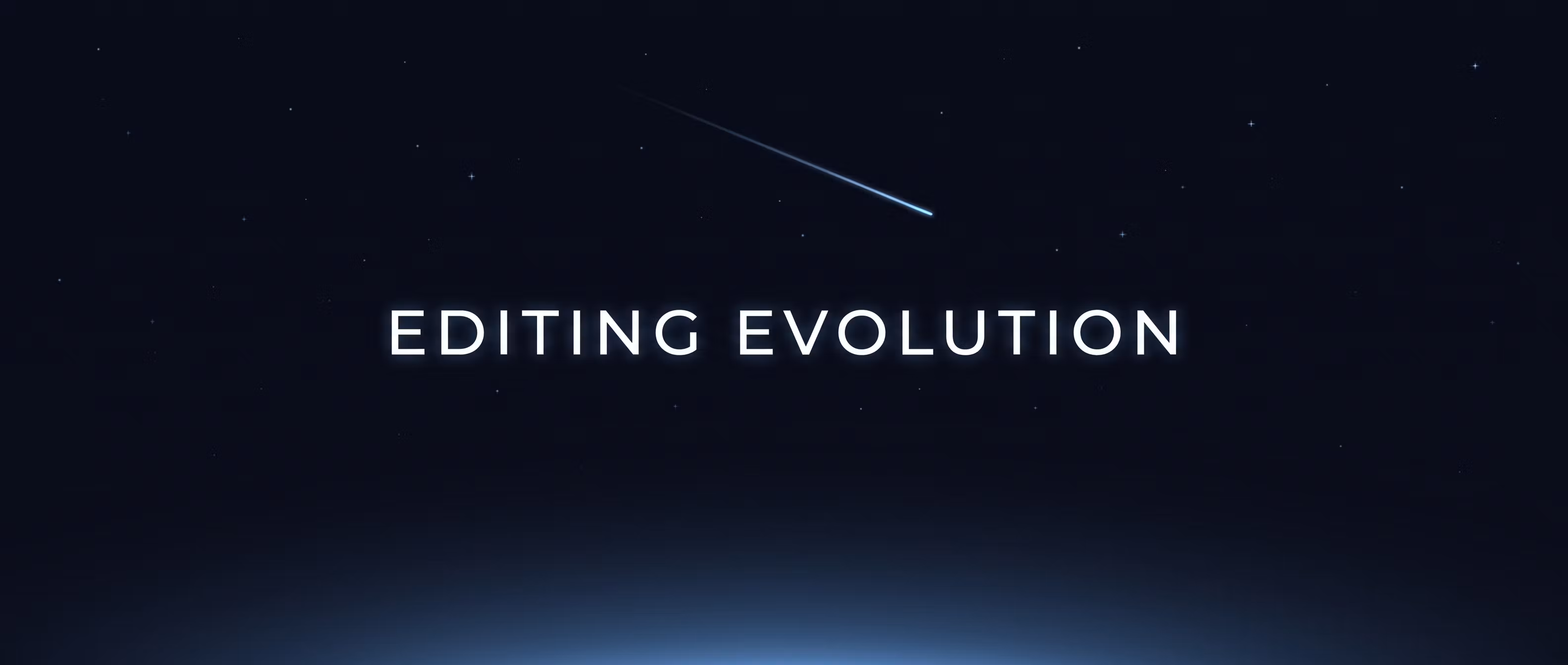 Editing Evolution