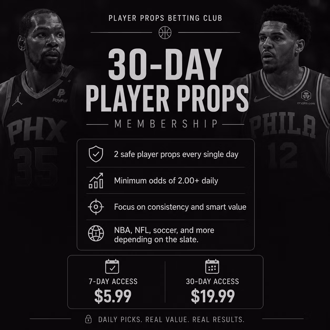 30-Day Player Props Membership