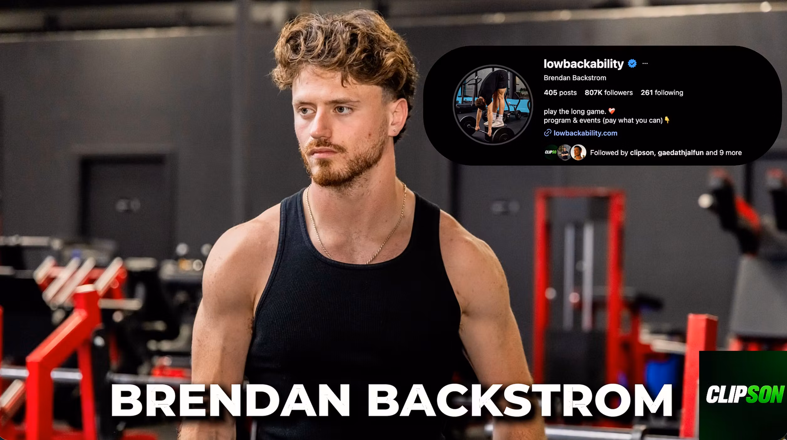 Brendan Backstrom Clipping