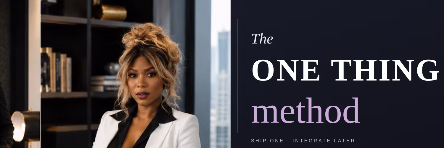 The One Thing Method
